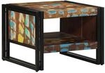 vidaXL Couchtisch Mehrfarbig 50x50x38 cm Altholz Massivholz 4102714