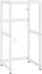vidaXL Badezimmer Waschtischgestell Wei&szlig; 40x38x83 cm Eisen 338496
