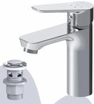 AM.PM Waschtischarmatur mit Klick-Ablaufgarnitur, Waschbecken Armatur,...