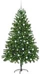 vidaXL Weihnachtsbaum mit 300 LEDs mit St&auml;nder Gr&uuml;n 180 cm PE 3396334