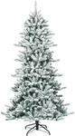 Costway K&uuml;nstlicher Weihnachtsbaum 210cm Bleistiftbaum 1108 Spitzen