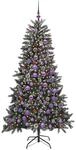 vidaXL K&uuml;nstlicher Weihnachtsbaum mit 300 LEDs Gr&uuml;n 99 x 99 x 180 cm 3395886