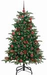 vidaXL K&uuml;nstlicher Weihnachtsbaum mit 150 LEDs mit St&auml;nder Gr&uuml;n 150 cm 3395541