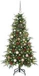 vidaXL K&uuml;nstlicher Klappbarer Weihnachtsbaum Gr&uuml;n 150 cm PE und PVC 3397404