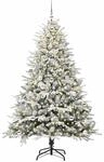 vidaXL K&uuml;nstlicher Vorbeleuchteter Weihnachtsbaum mit Kugelset Gr&uuml;n 3395399