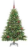 vidaXL K&uuml;nstlicher Weihnachtsbaum mit 150 LEDs Gr&uuml;n 150 cm PE und PVC 3397544