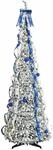 vidaXL K&uuml;nstlicher Weihnachtsbaum mit 200 LEDs Gr&uuml;n 210 cm PVC 42018637