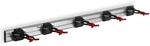 SOTECH OrgaTech Coaxis X-Star Ger&auml;teleiste 100 cm mit 6 Ger&auml;tehaltern