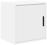 vidaXL Garagen-Wandschrank Wei&szlig; Holzwerkstoff 860625