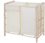 MCW W&auml;schesammler B60 Hellbraun Bezug Creme