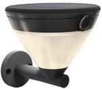 Philips Solar-Outdoor-Wandleuchte Kyna 2.700 K Schwarz 13,9 x 15,8 x 13,7 cm