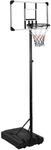 vidaXL Basketballst&auml;nder Transparent 235-305 cm Polycarbonat 93654