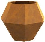 vidaXL Pflanzk&uuml;bel 2 Stk Rostig 75 x 75 x 60 cm Wetterfeststahl 884051