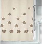 Spirella Duschvorhang Tribal 180 cm x 200 cm Beige