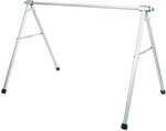 MCW Fahrrad-Sattelst&auml;nder K39 Metall Pulverbeschichtet 114x170x114cm Silber