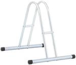 vidaXL Fahrradst&auml;nder f&uuml;r 1 Fahrrad Freistehend Verzinkter Stahl 4005564