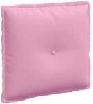 vidaXL R&uuml;ckenkissen Rosa 50 x 19 x 45 cm Stoff 42014630