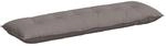 vidaXL R&uuml;ckenkissen Taupe 160 x 19 x 50 cm Stoff 42014879