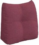 vidaXL R&uuml;ckenkissen Weinrot 45 x 24 x 50 cm Stoff 42014357