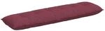 vidaXL R&uuml;ckenkissen Weinrot 180 x 19 x 50 cm Stoff 42014919