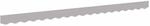 vidaXL Markisenvolant Hellgrau 380 x 20 cm Segeltuch 42000774