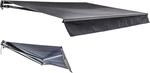 Garden Pleasure Gelenkarmmarkise Elektrisch 20 cm x 200 cm x 295 cm Anthrazit