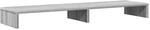 vidaXL Monitorst&auml;nder Grau Sonoma 100x27x10 cm Holzwerkstoff 854657