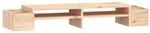 vidaXL Monitorst&auml;nder 100x27,5x15 cm Massivholz Kiefer 813969