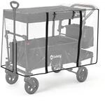 Sekey Regenschutzh&uuml;lle f&uuml;r Faltbarer Bollerwagen mit Dach 110 x 60 x 75 cm