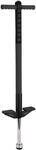Relaxdays Pogo Stick Edelstahl Schwarz Rutschfest Bis 35 kg 95 cm x 24 cm x 6 cm 1,6