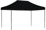 vidaXL Partyzelt Faltbar Pop-Up Schwarz 440x292x315 cm 4004966