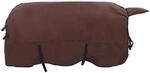 vidaXL Pferdedecke Volles Dunkelbraun Polyester 42013205