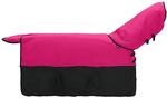vidaXL Pferdedecke Rosa und Schwarz 155 cm Polyester 42013155