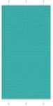 vidaXL Plissee Petrolgr&uuml;n 105x200 cm Stoffbreite 104,4 cm Polyester 4015416