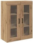 vidaXL Wandmontierter Schrank Eiche Handwerklich 69,5 x 34 x 90 cm 862169