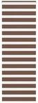 vidaXL Doppelrollo Braun 80x200 cm Stoffbreite 75,9 cm Polyester 4014361