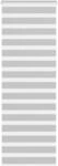 vidaXL Doppelrollo Hellgrau 80x230 cm Stoffbreite 75,9 cm Polyester 4014491
