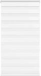 vidaXL Doppelrollo Wei&szlig; 75x150 cm Stoffbreite 70,9 cm Polyester 4014750
