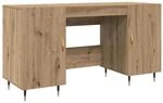 vidaXL Schreibtisch Artisan-Eiche 140 x 50 x 75 cm Holzwerkstoff 879523