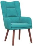 vidaXL Relaxsessel T&uuml;rkis 63 x 67 x 94 cm Samt 42001812
