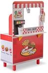 Teamson Kids Flip & Fry Burgerladen Spielset in Rot f&uuml;r Kinder Rollenspiel