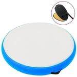 vidaXL Aufblasbares Gymnastik-Kissen mit Pumpe 100x100x10 cm PVC Blau 92704