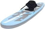ECD Germany Kajak Sitz 62x43 cm mit Verstellbare R&uuml;cklehne f&uuml;r SUP Paddle Board