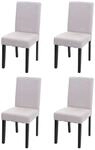 CHEFGASTRO Esszimmerstuhl 4er-Set Klassisch & Zeitlos 90x43x56cm Sitzh&ouml;he 45cm