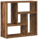vidaXL Wandregal Altholz-Optik 45x16x45 cm Holzwerkstoff 856071