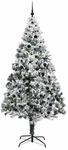 vidaXL K&uuml;nstlicher Weihnachtsbaum mit 300 LEDs mit St&auml;nder Gr&uuml;n 240 cm 3396981