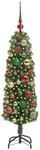 vidaXL K&uuml;nstlicher Weihnachtsbaum mit 150 LEDs mit St&auml;nder Gr&uuml;n 120 cm 3394929