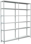 Schulte Steck-Grund-/Anbauregal 230 cm x 200 cm x 35 cm Wei&szlig;