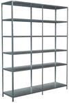 Schulte Steck-Grund-/Anbauregal 230 cm x 180 cm x 50 cm Verzinkt