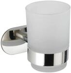 Wenko Zahnputzbecherhalter Turbo-Loc Edelstahl Uno Orea Shine